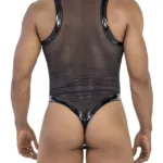 Alternative view of 99774 Gladiator Bodysuit Color Black Size L/XL