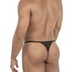 Alternative view of 99776 Mesh Thongs Color Black Size L/XL