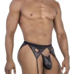 99785 Garter Outfit Color Black Size S/M - Image 3