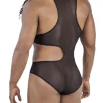 Alternative view of 99788 Mesh Bodysuit Color Black Size L/XL