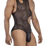 99788 Mesh Bodysuit Color Black Size L/XL - Image 3