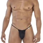 99795 Mesh G-String Thongs Color Black Size L/XL