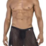 99813 Mesh Skirt Color Black Size L/XL