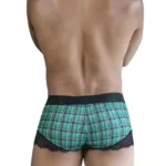 Alternative view of 99821 Back to School Trunks Color Green Plaid Size L/XL