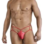 99831 Cage Jockstrap Color Red Size L/XL