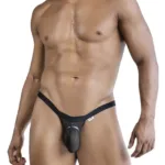 99841 Mesh Thongs Color Black Size L/XL
