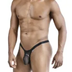 99841 Mesh Thongs Color Black Size L/XL - Image 3