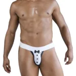 99846 Tuxedo Thongs Color Black Size L/XL