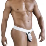 99846 Tuxedo Thongs Color Black Size S/M - Image 3