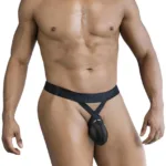 99847 Mesh Thongs Color Black Size L/XL