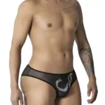 99871 Egyptian Briefs Color Black-White Size L/XL - Image 4