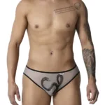 Alternative view of 99871 Egyptian Briefs Color Nude-Black Size L/XL