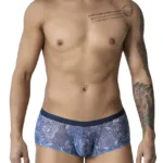 99873 Water prints Trunks Color Blue-White Size L/XL