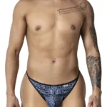 99875 Egyptian Thongs Color Gray-Black Size 1-2XL