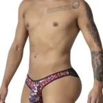 99876 Leopard Briefs Color Animal Print Size L/XL - Image 3