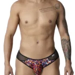 99879 Leopard Briefs Color Animal Print Size L/XL