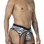 99881 Zebra Thongs Color Zebra Print Size L/XL - Image 5