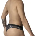 Alternative view of 99885 Sun Moon Thongs Color Black-White Size 1-2XL