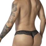 Alternative view of 99887 Leopard Thongs Color Animal Print Size L/XL
