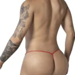 99892 Heart Thongs Color Red Size S/M - Image 4