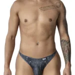 99899 Cowboy Thongs Color Denim Black Size 2-3XL