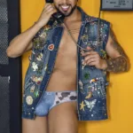 99900 Cowboy Briefs Color Animal Print Size L/XL