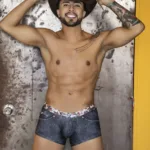 99904 Cowboy Trunks Color Denim Black Size L/XL
