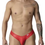 99908 Heart Briefs Color Red Size L - Image 6
