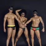 Alternative view of 99912 Police Thongs Color Black Size L/XL