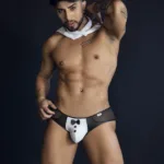 99919 Tuxedo Briefs Color Black-White Size L/XL