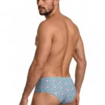 Alternative view of 99922 Trunks Color Printed Blue Size S/M