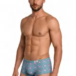 99922 Trunks Color Printed Blue Size S/M - Image 3