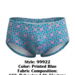 99922 Trunks Color Printed Blue Size S/M - Image 12