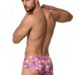 Alternative view of 99922 Trunks Color Printed Pink Size S/M