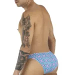 99923 Briefs Color Printed Blue Size S/M - Image 3