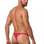 99924 Thongs Color Printed Fuchsia Size L/XL - Image 2