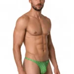 99924 Thongs Color Printed Green Size L/XL - Image 3