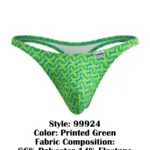 99924 Thongs Color Printed Green Size L/XL - Image 9