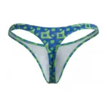 99924 Thongs Color Printed Navy Size S/M - Image 5