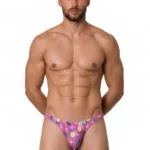 99924 Thongs Color Printed Pink Size L/XL