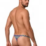 Alternative view of 99924 Thongs Color Printed Purple Size L/XL