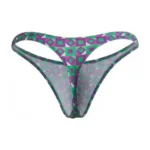 99924 Thongs Color Printed Purple Size S/M - Image 9