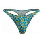 99924 Thongs Color Printed Turquoise Size S/M - Image 7