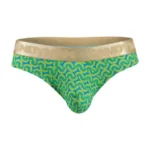 99926 Briefs Color Printed Green Size S/M - Image 4