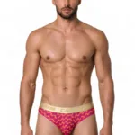 99926 Briefs Color Printed Pink Size L/XL