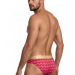 Alternative view of 99926 Briefs Color Printed Pink Size L/XL