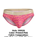 99926 Briefs Color Printed Pink Size S/M - Image 7