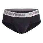99932 Briefs Color Black-Silver Size S/M - Image 4