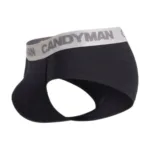 99932 Briefs Color Black-Silver Size S/M - Image 6