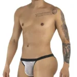Alternative view of 99933 Bikini Color White Mesh Size L/XL